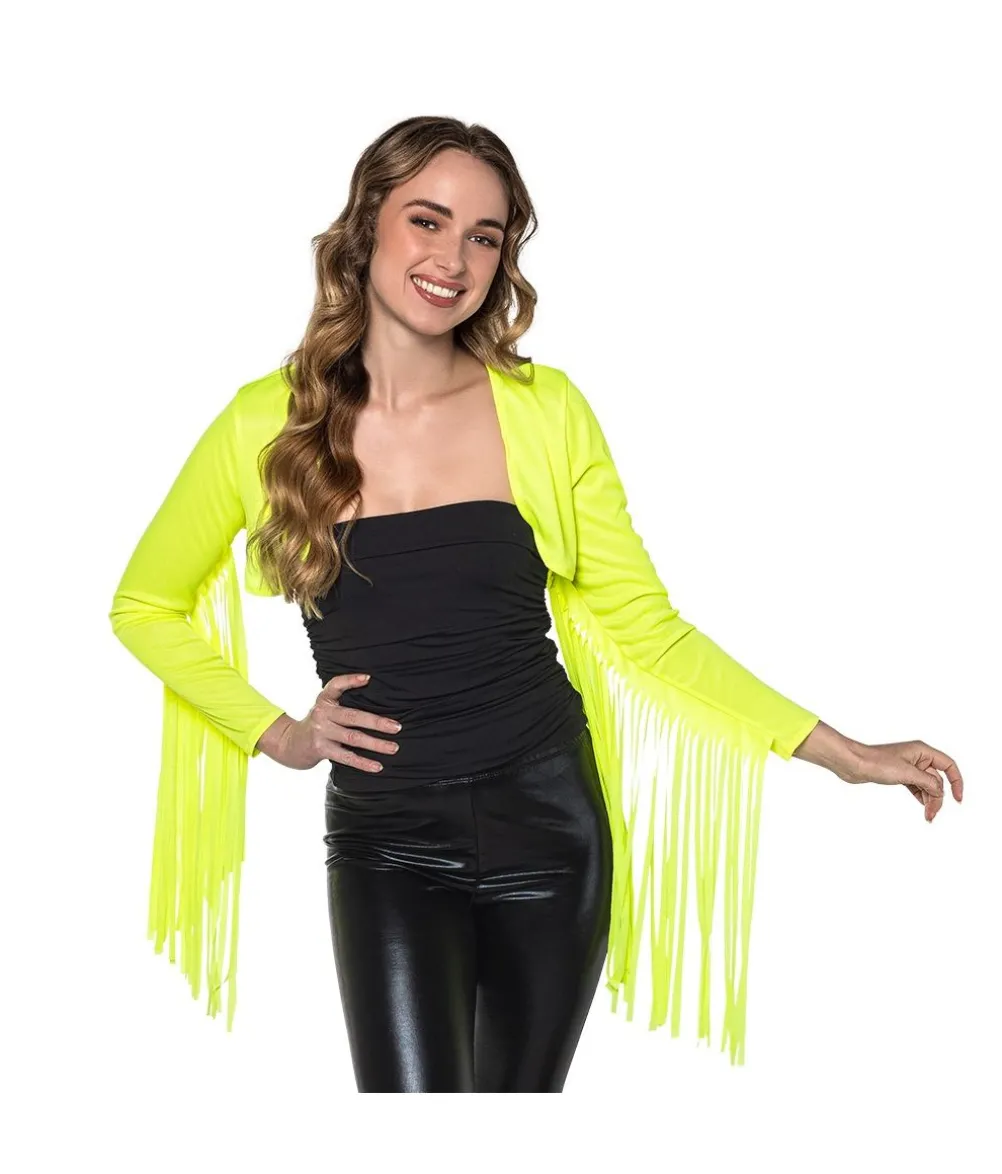 Neon gul Rave bolero