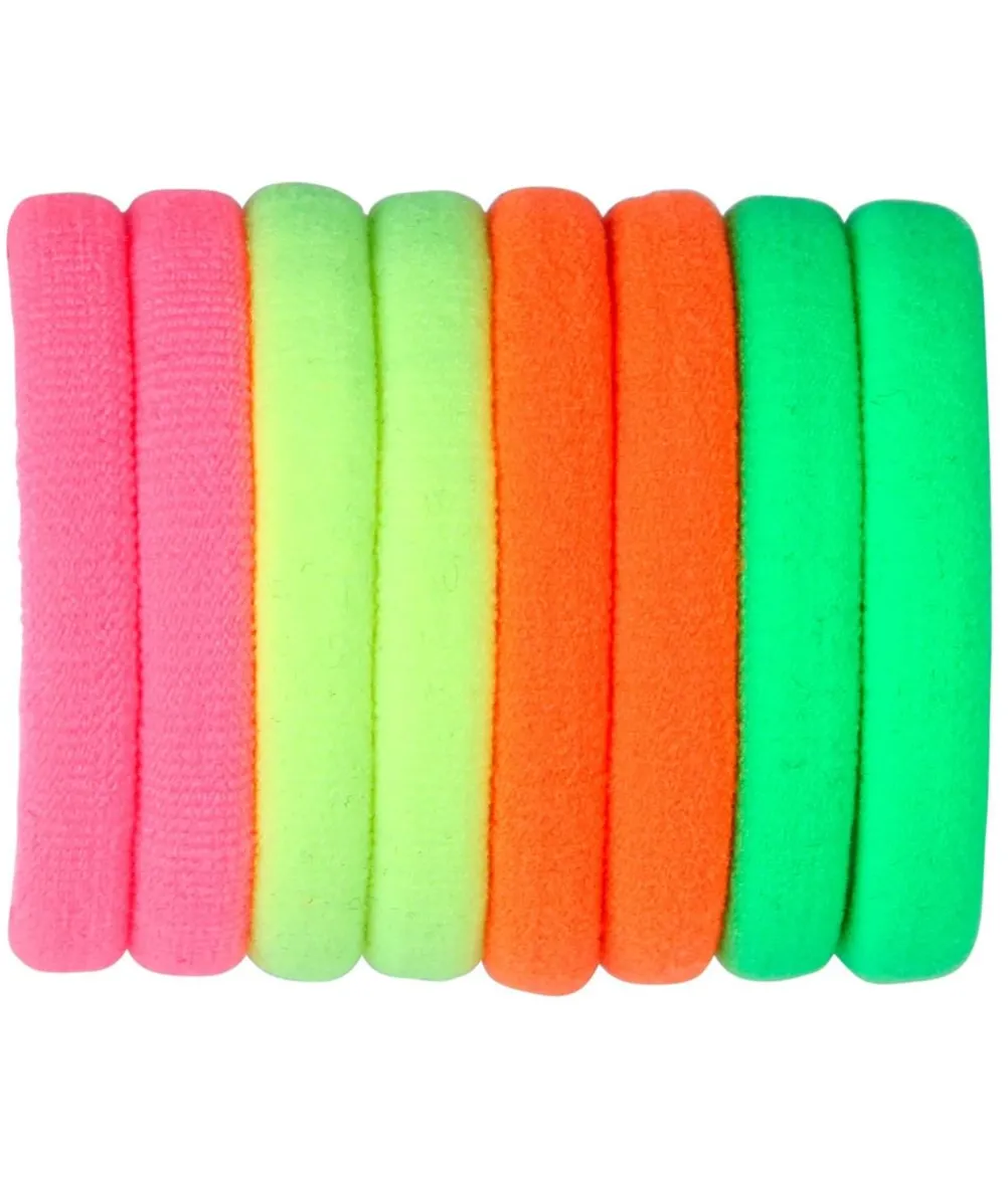 Neon hårelastikker