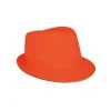 Neon orange hat