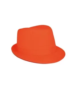 Neon orange hat