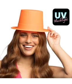 Neon orange høj hat UV