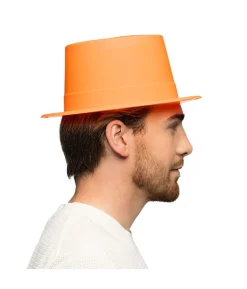 Neon orange høj hat UV