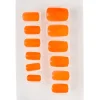 Neon orange negle