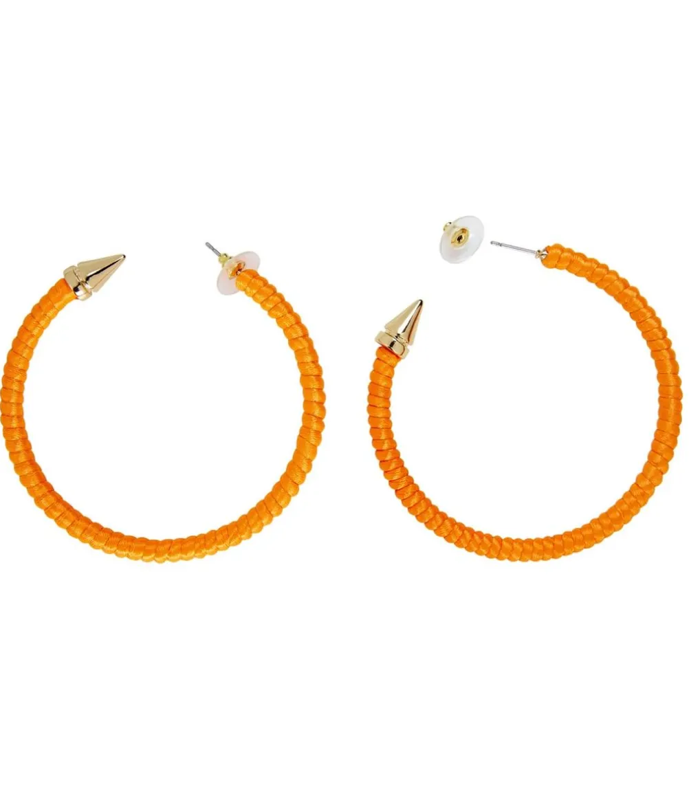 Neonorange øreringe