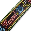25 neon Party afspærringsbånd