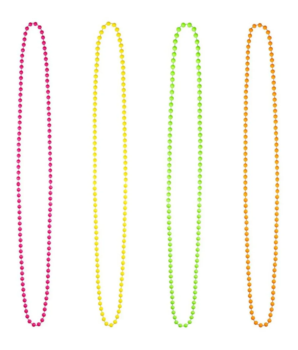 Neon perlehalskæder