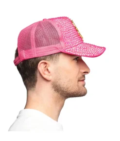Neonpink dollar kasket