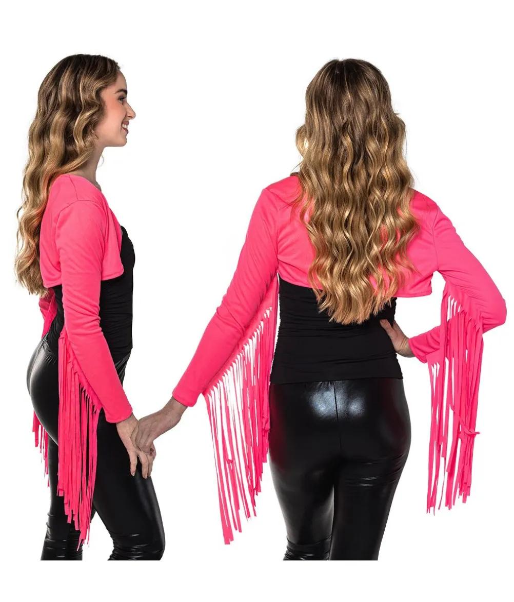 Neon pink Rave bolero