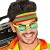 Neon regnbue pandebånd