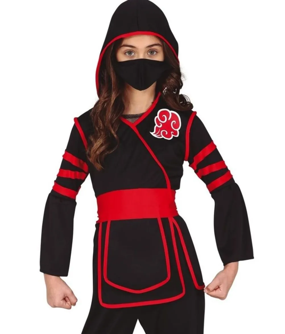 Ninja kostume til piger