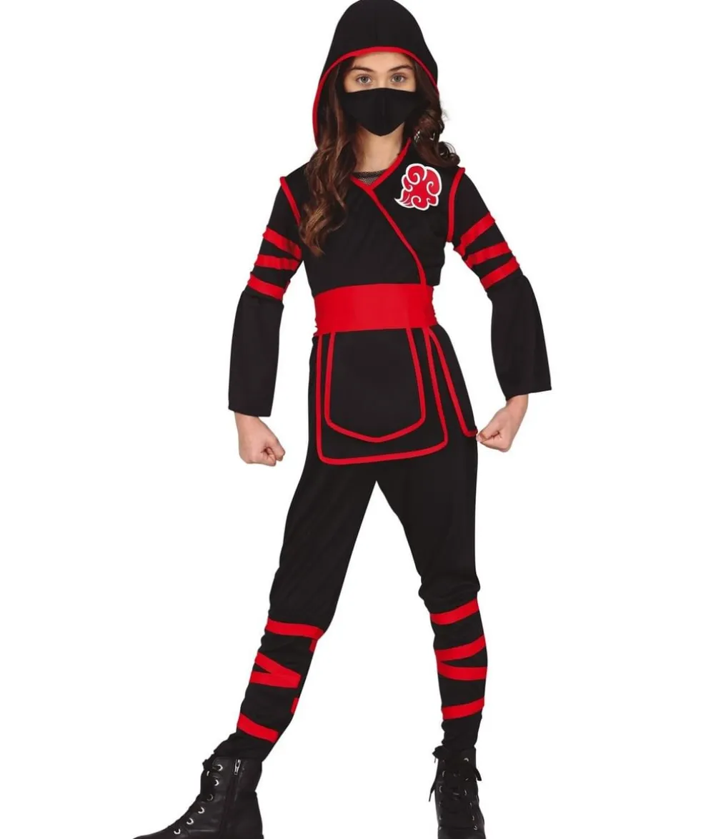 Ninja kostume til piger