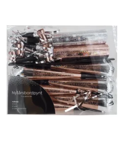 Nytårspynt, 14 dele Rose gold