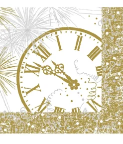 Nytårsservietter Airlaid, 50 stk.