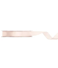 Off-white satinbånd, 12 mm