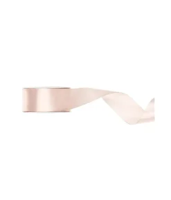 Off-white satinbånd, 38 mm