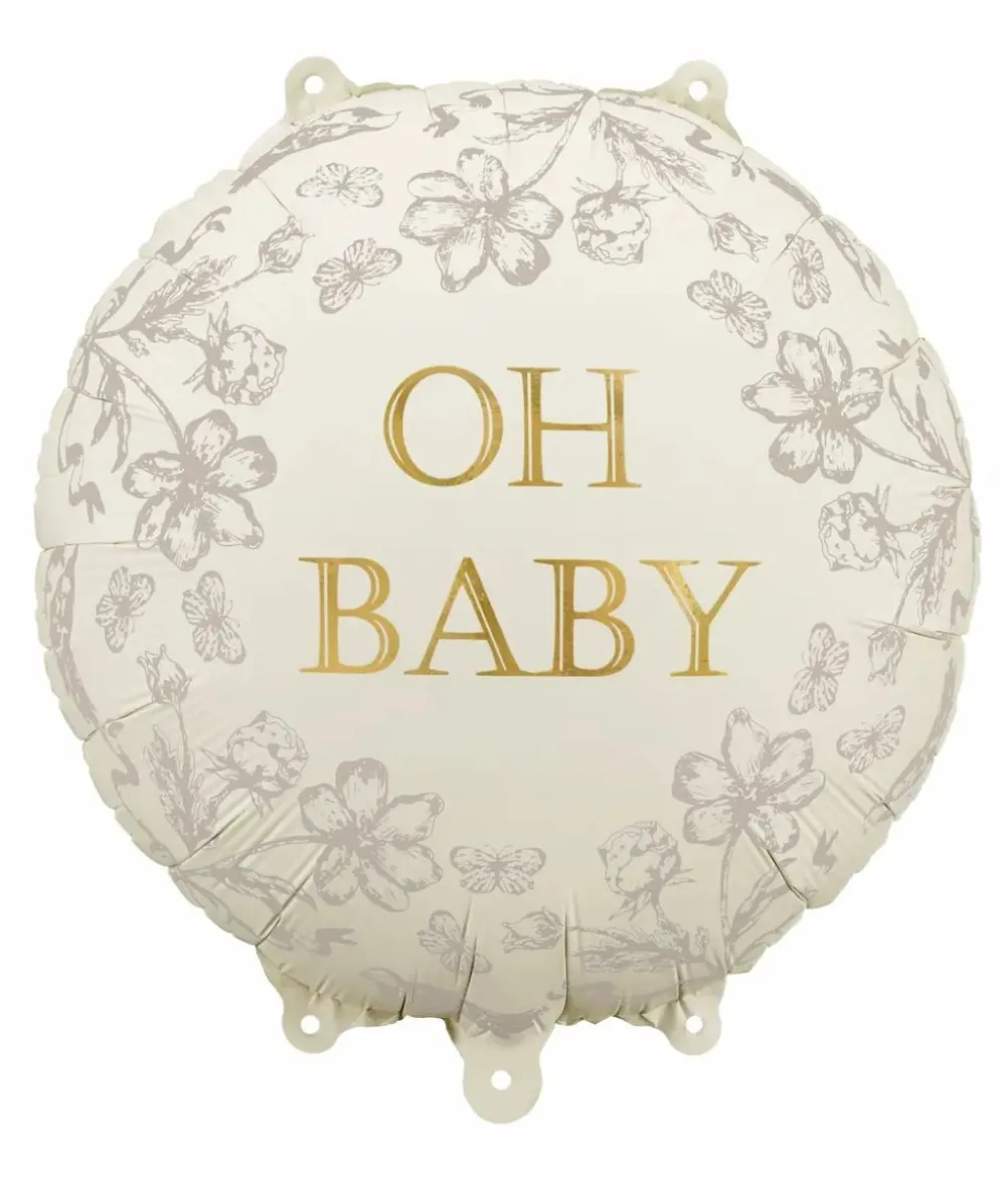Oh Baby folieballon, 35 cm