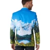 OppoSuit Bob Ross blazer