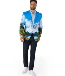OppoSuit Bob Ross blazer