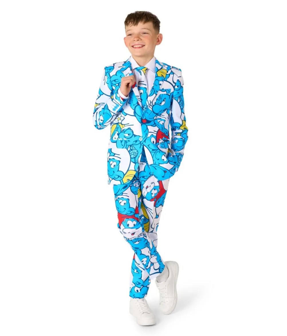 OppoSuit Smølferne jakkesæt, teens