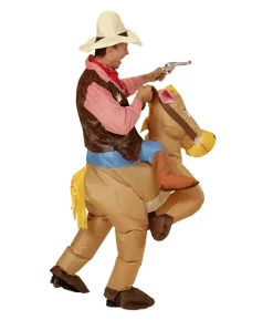 Oppustelig hest kostume