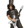 Oppustelig hvid zebra guitar