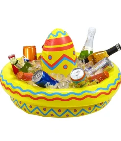 Oppustelig sombrero cooler