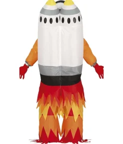 Oppusteligt astronaut kostume