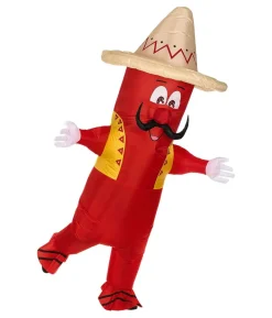 Oppusteligt Chili kostume
