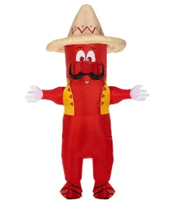 Oppusteligt Chili kostume