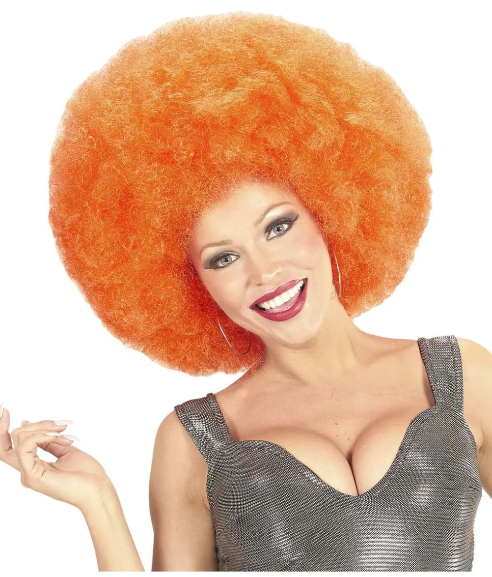 Orange afroparyk, stor