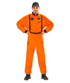 Orange astronaut kostume