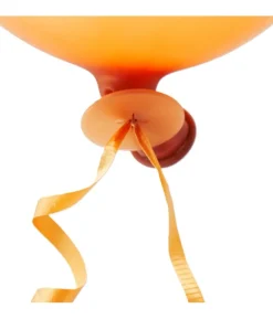 Orange ballonsnore, 100 stk