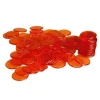 Orange banko dækbrikker, 1000 stk