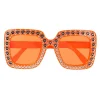 Orange bling bling briller