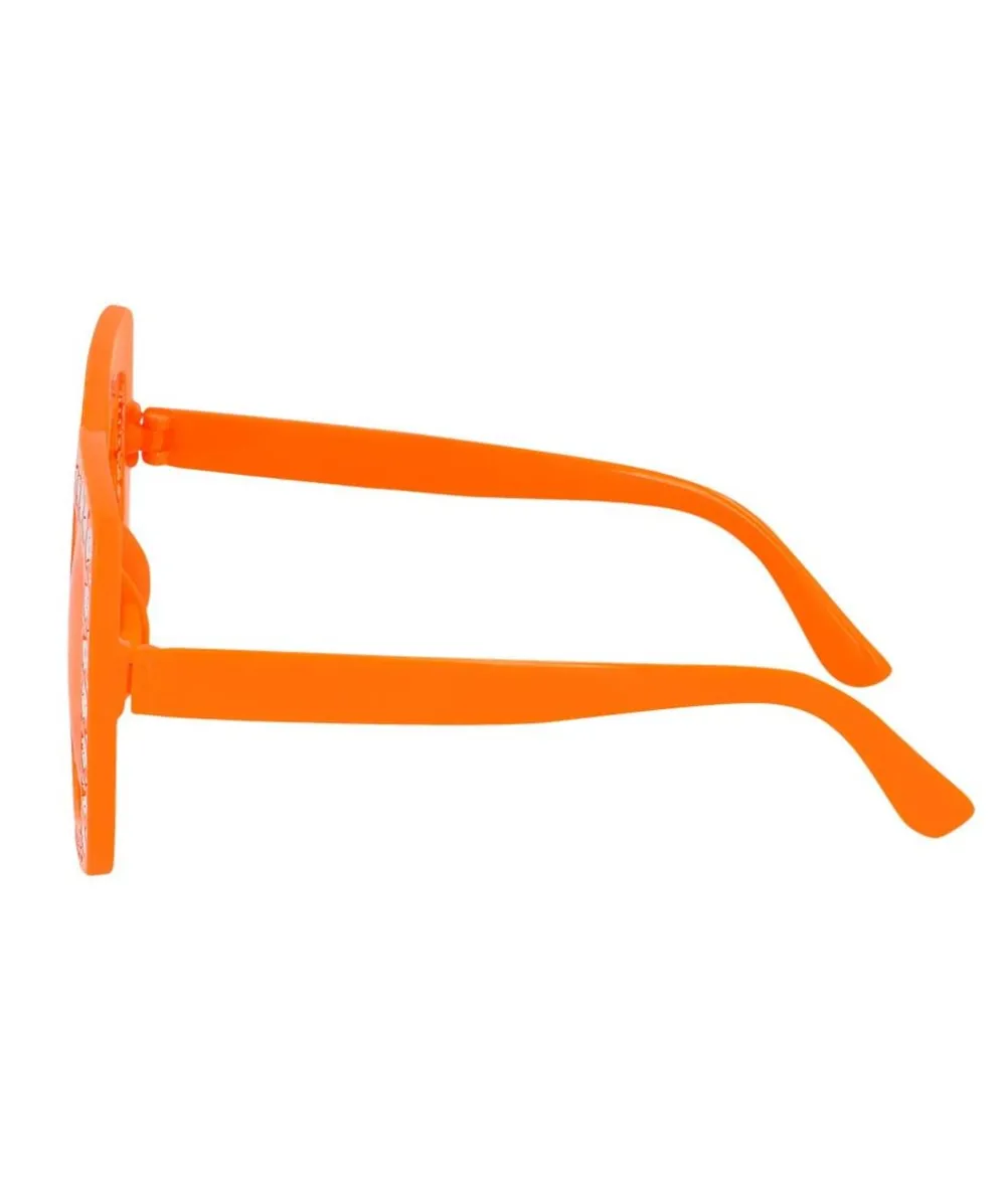 Orange bling bling briller