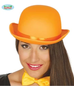 Orange bowlerhat
