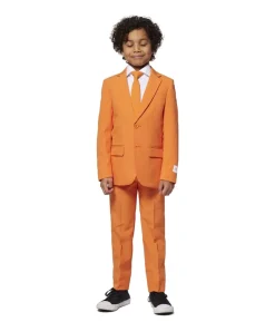 Orange jakkesæt , dreng