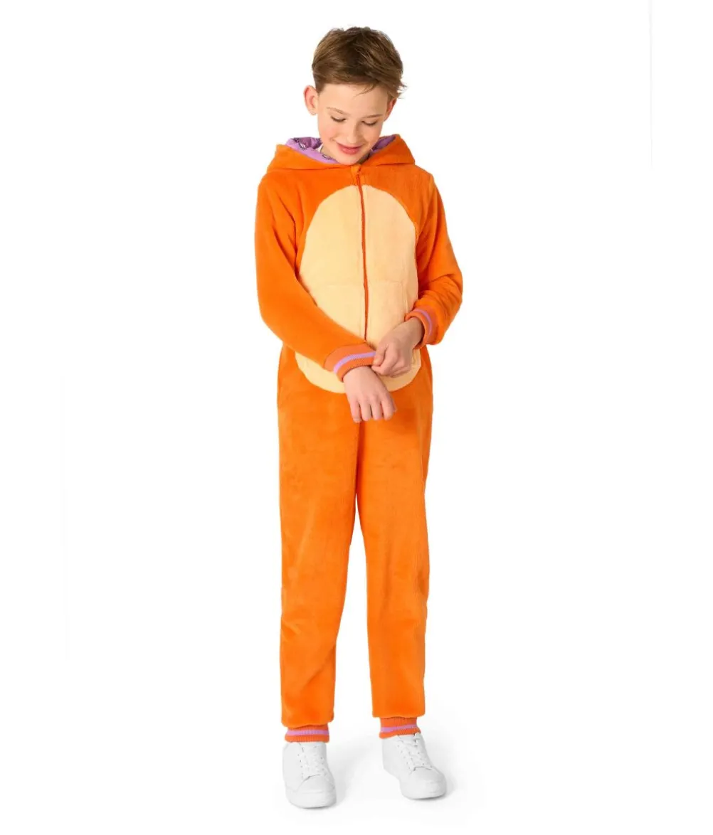 Orange kat kostume