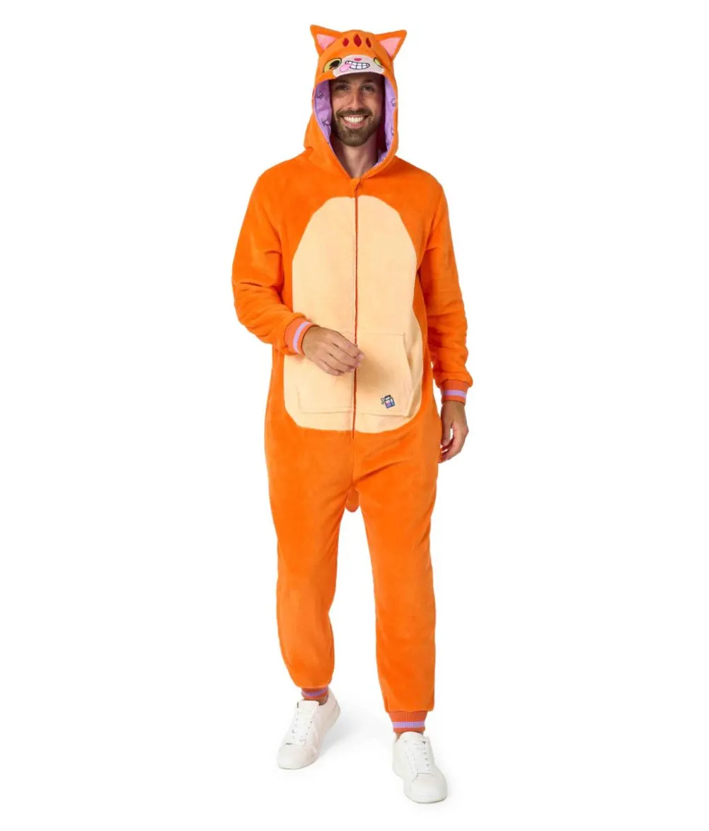 Orange kat kostume