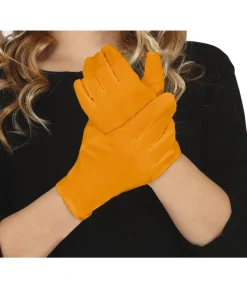 Orange korte handsker, barn