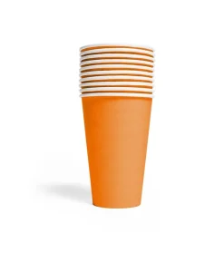 Orange papkrus, 350ml 10 stk