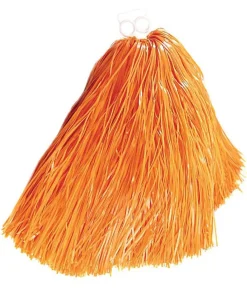 Orange pom pom
