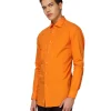 Orange skjorte