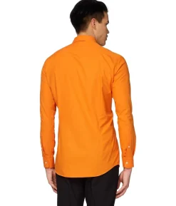 Orange skjorte