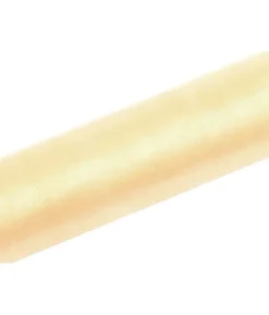 Organza bånd Creme, 0,16 x 9 m