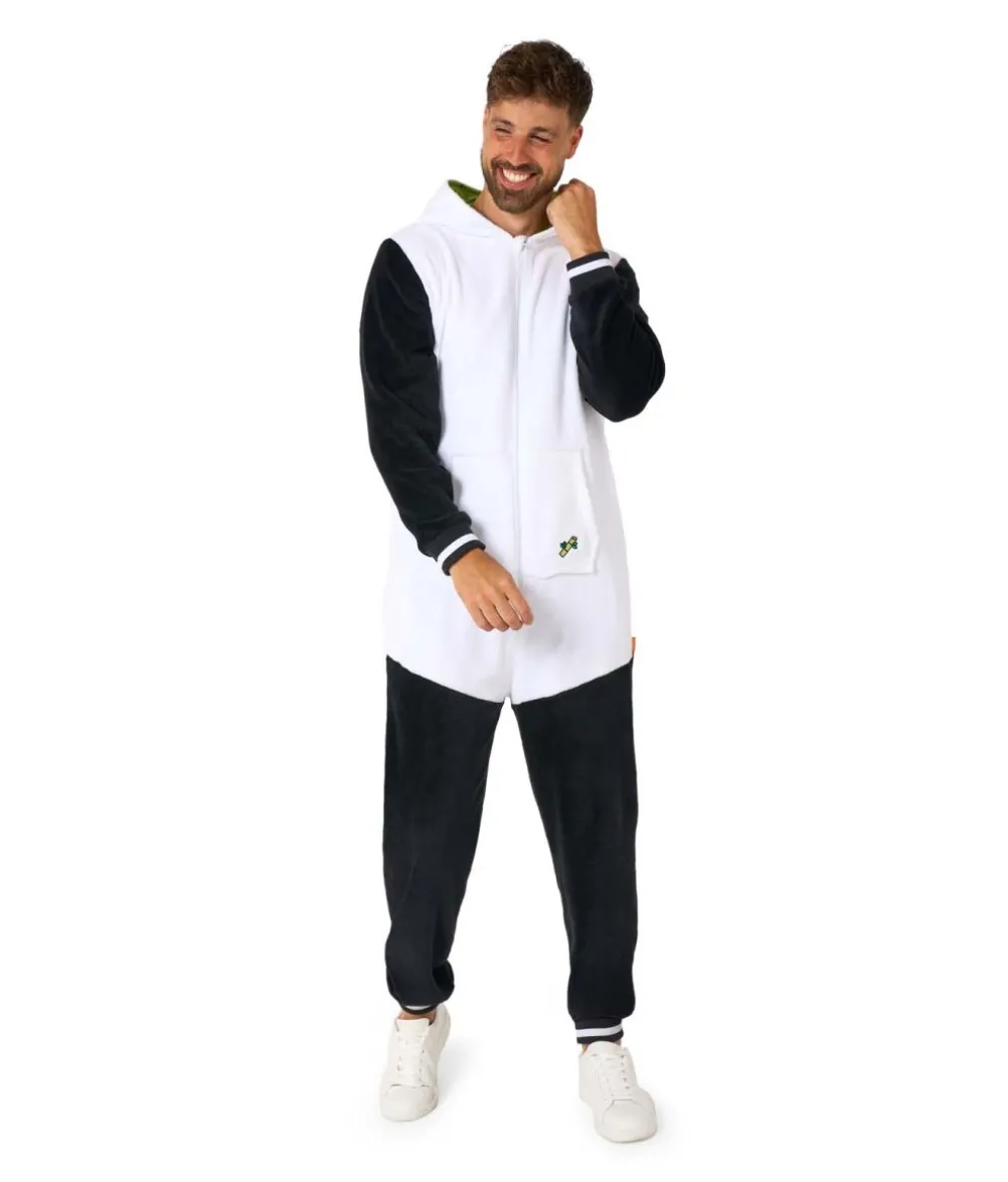 Panda kostume