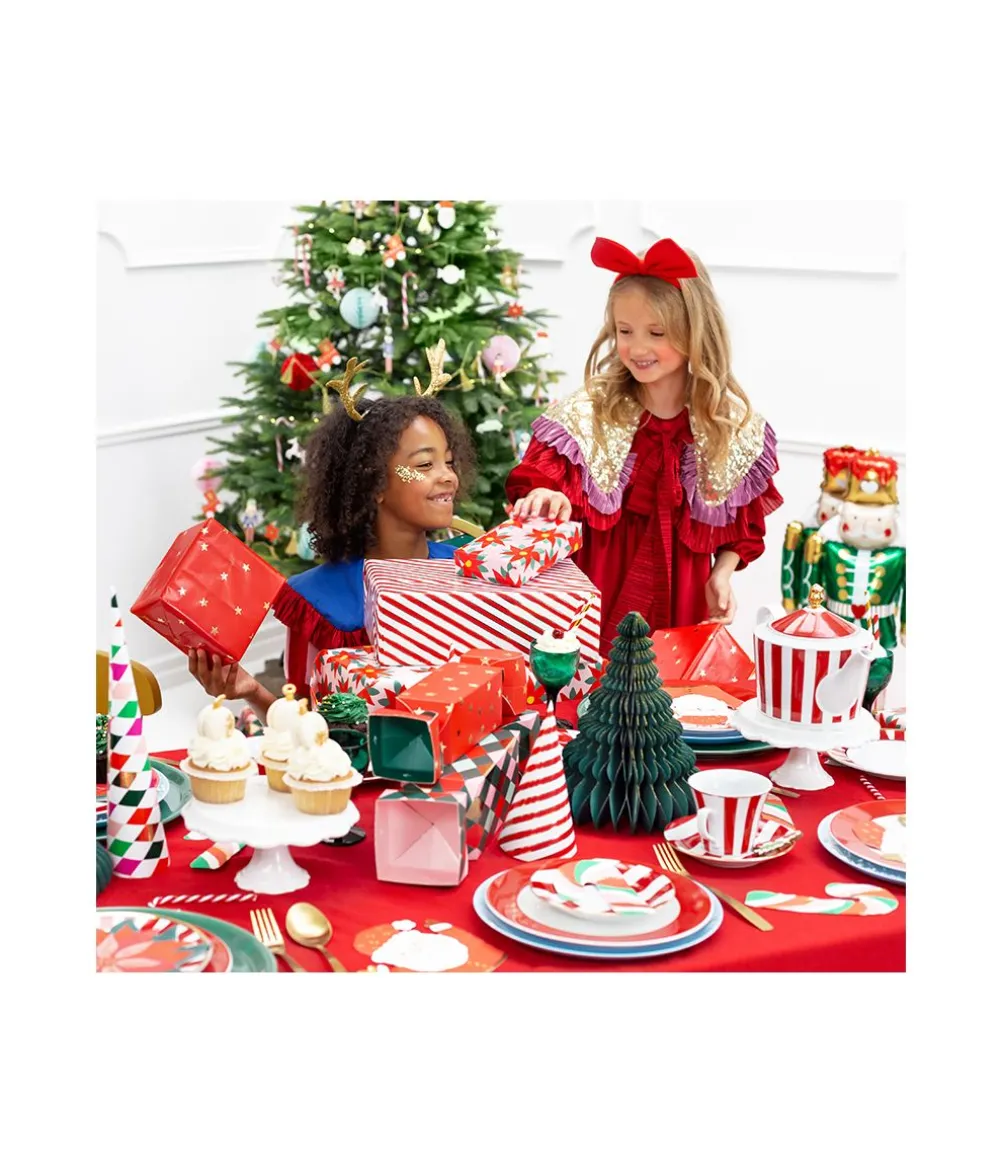 Papirvæv Juletræ, 20 cm