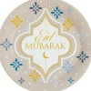 Paptallerkner Eid Mubarak 23 cm