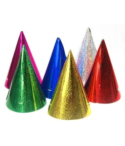 Partyhat holografisk, multi