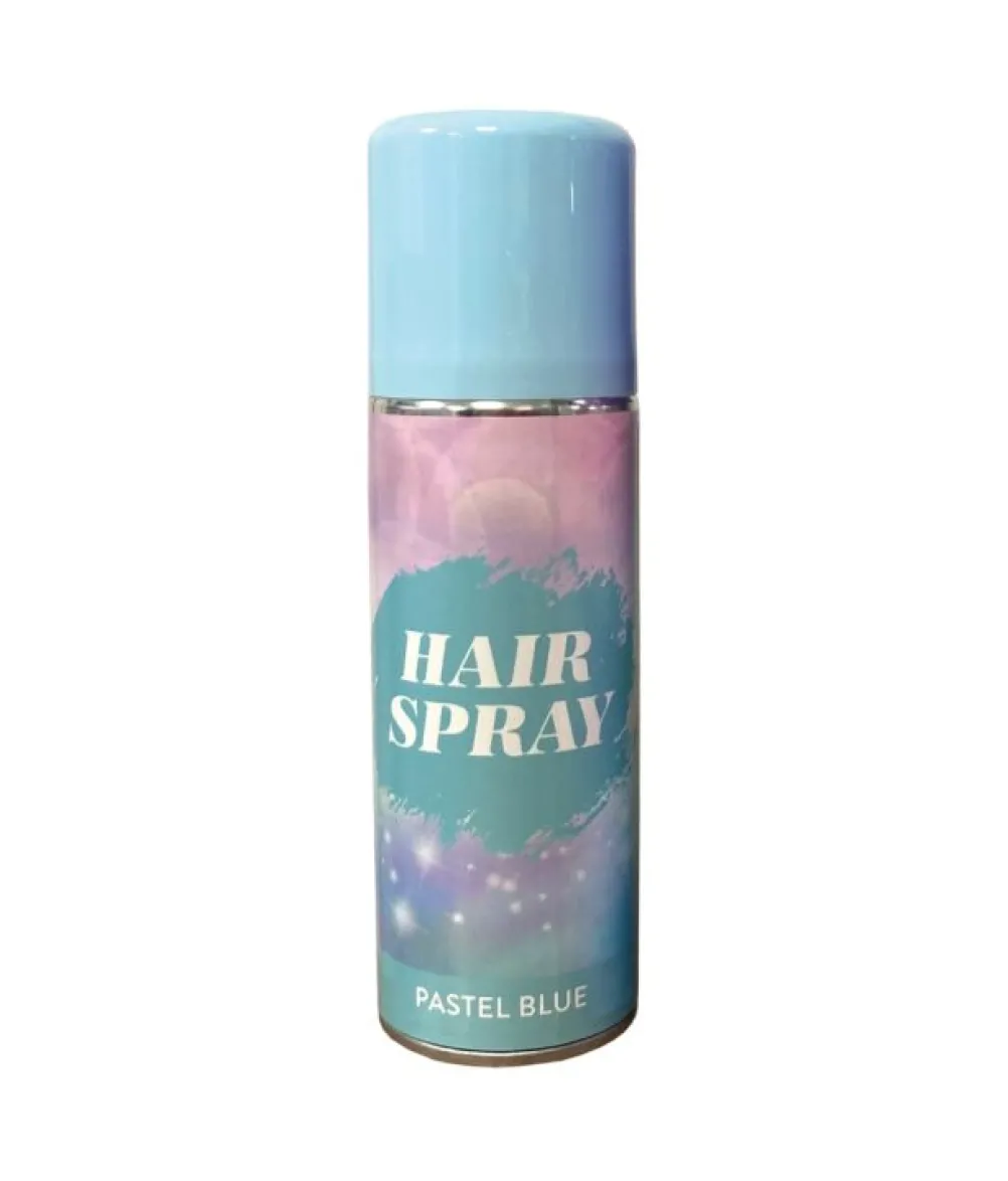 Pastel blå hårspray